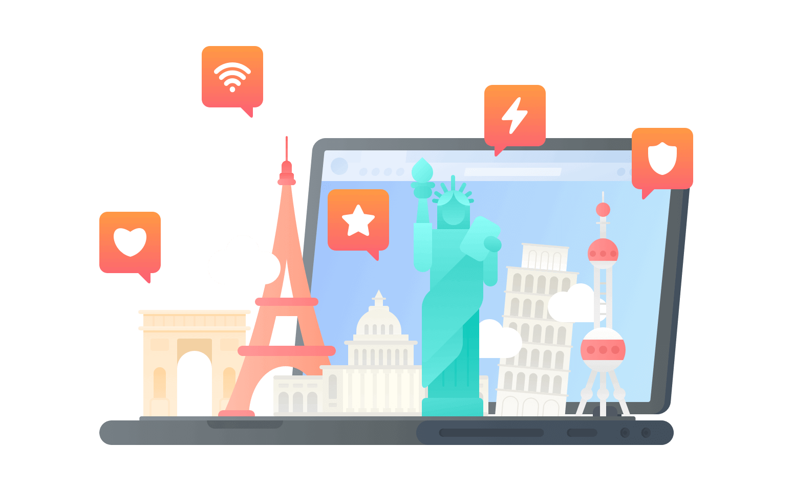 在南极洲连接到中国的代理 - 海龟VPN